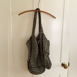 Not Perfect Linen Tote Bag